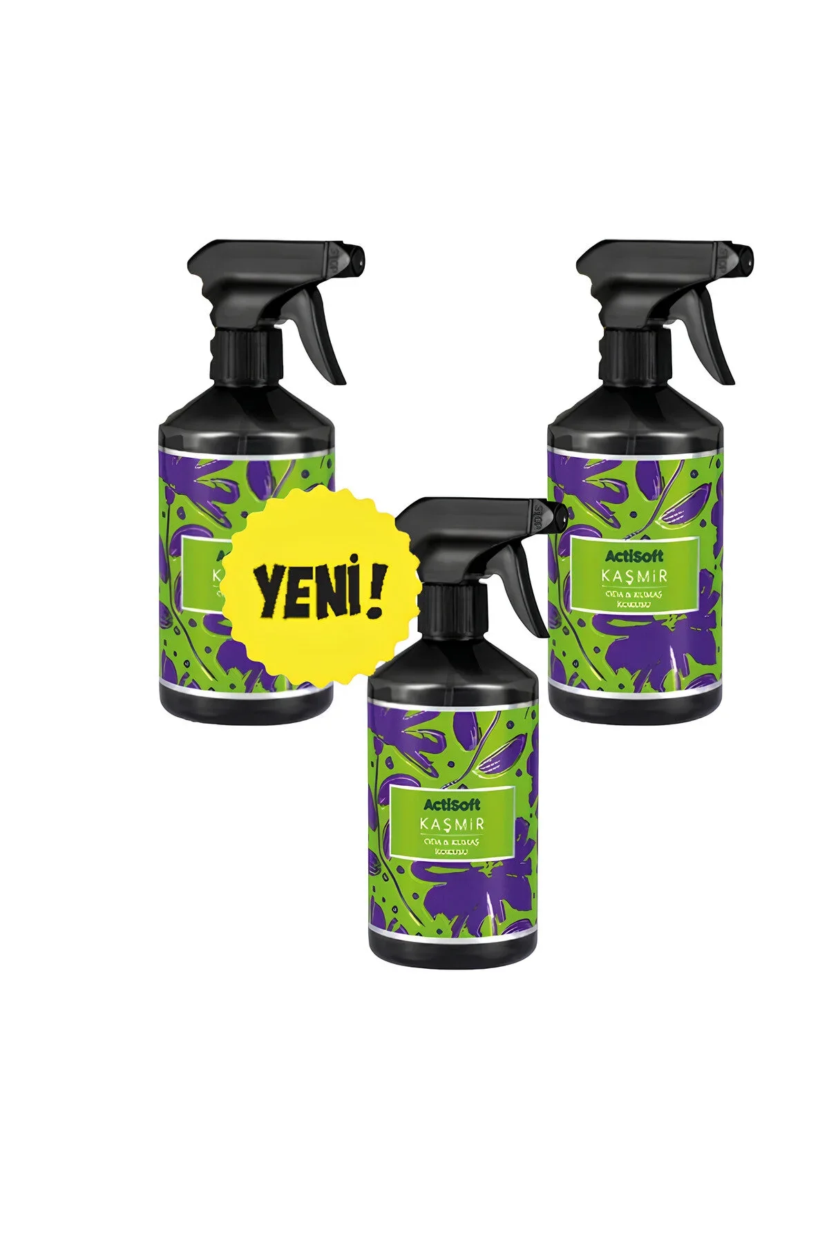 actisoft Oda ve Kumaş Kokusu Kaşmir 3 adet x 500 ml — görsel 2