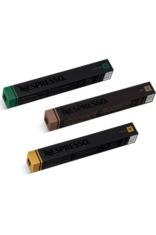 Nespresso Espresso Capriccio Volluto ve Cosi Kapsül Kahve 10’lu 3’lü Set