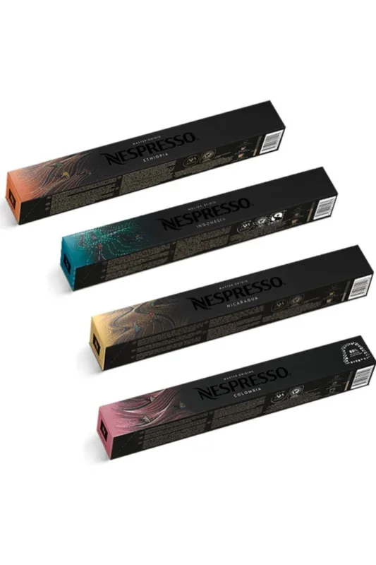 Nespresso Master Origins Kahve Kapsülleri Seti 4lü Paket(40 Kapsül)