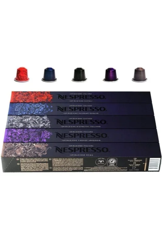 Nespresso Sert İçimli Italian Tatlar Serisi 5’li Set