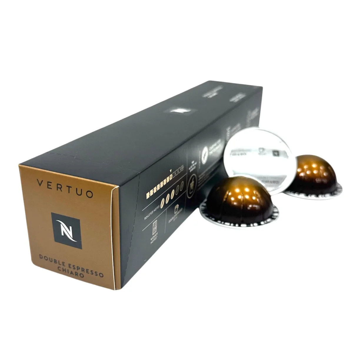 Nespresso Vertuo Kapsül Kahve Double Espresso Chiaro 10lu