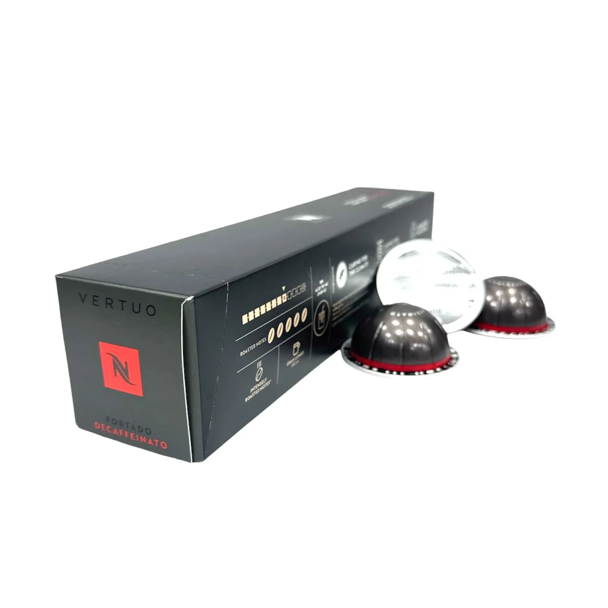 Nespresso Vertuo Kapsül Kahve Fortado Decaffeinato 10lu