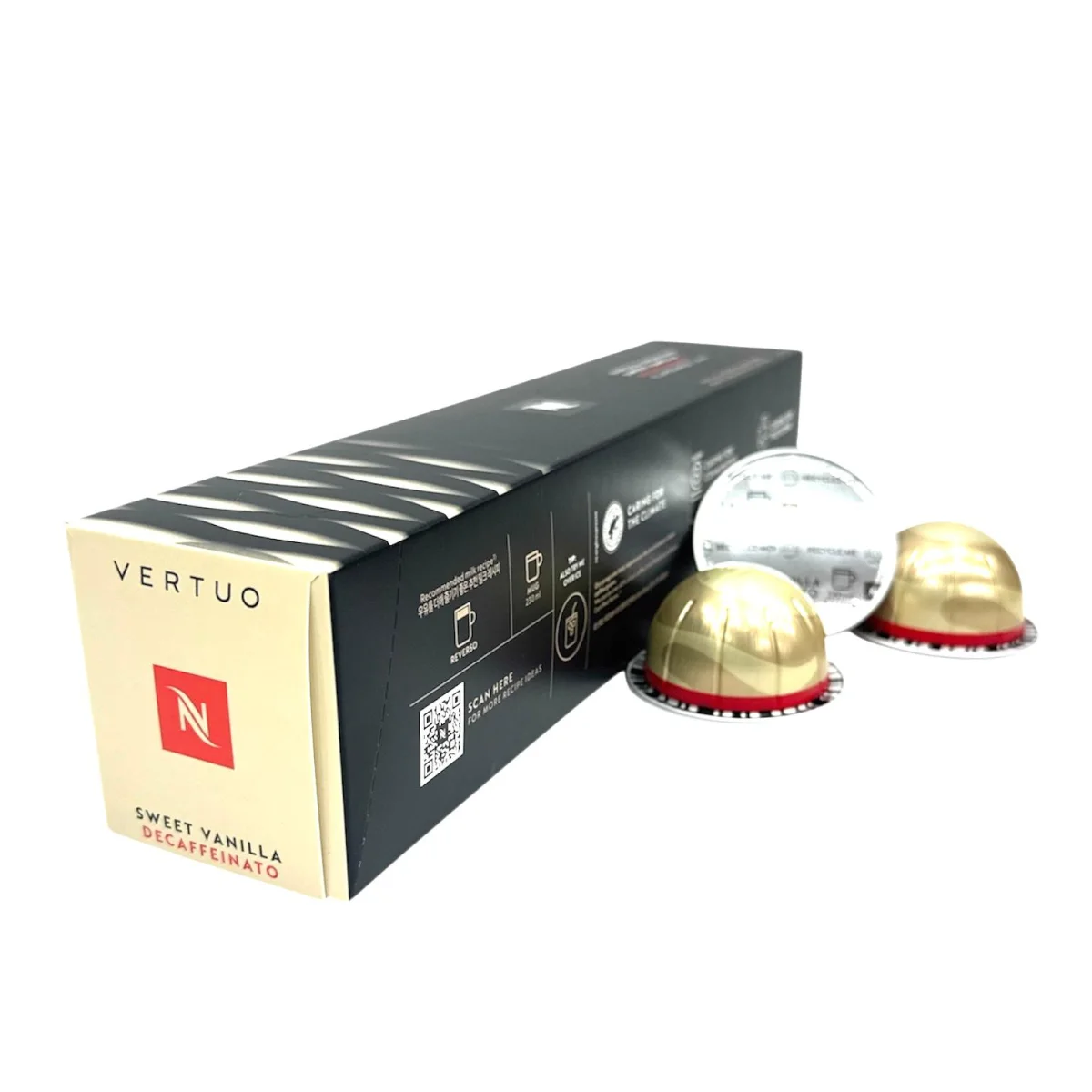 Nespresso Vertuo Kapsül Kahve Sweet Vanilla Decaffeinato 10lu
