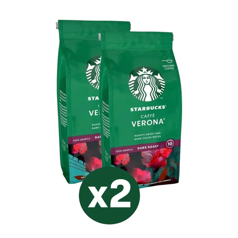 Starbucks Caffè Verona 2’Li Paket Öğütülmüş Kahve 200 G