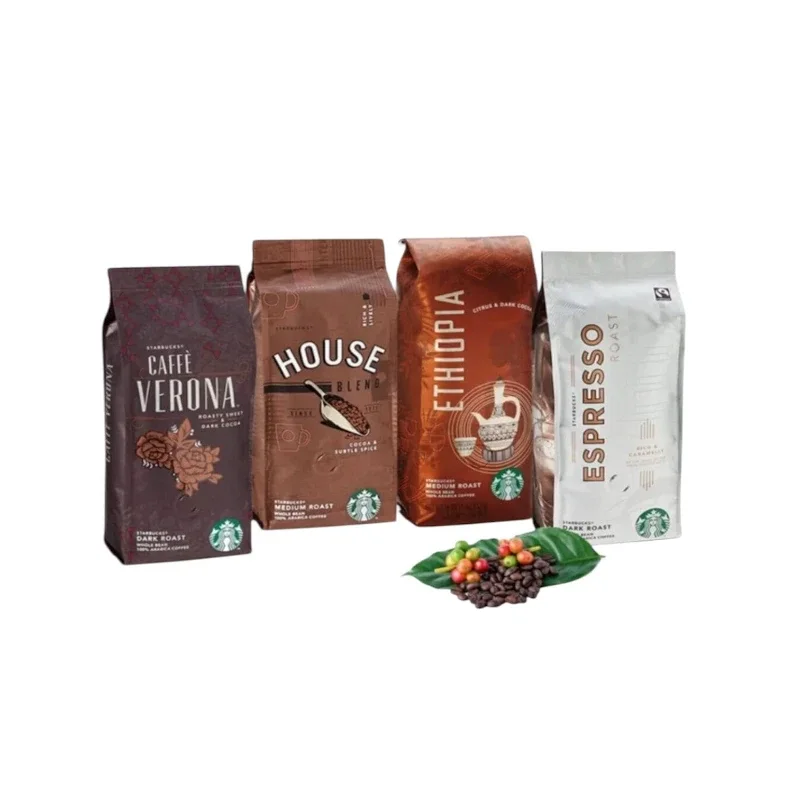 Starbucks Çekirdek Kahve Çeşitleri 4’Lü Paket (Verona – House – Etiyopya – Espresso Roast)