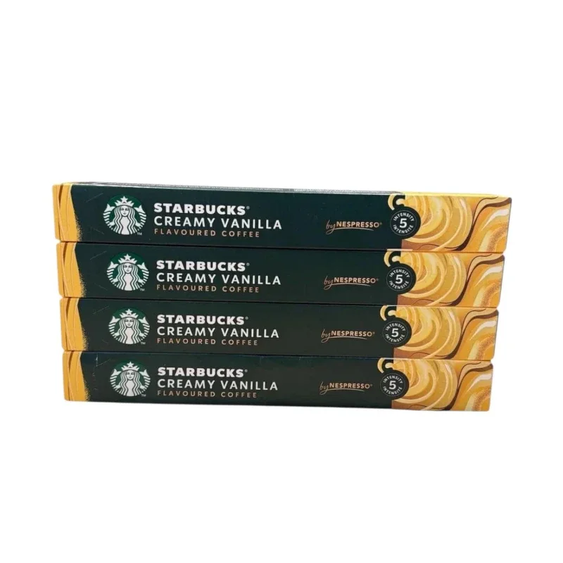 Starbucks Creamy Vanilla Nespresso Uyumlu Kapsül Kahve 4’Lü Paket