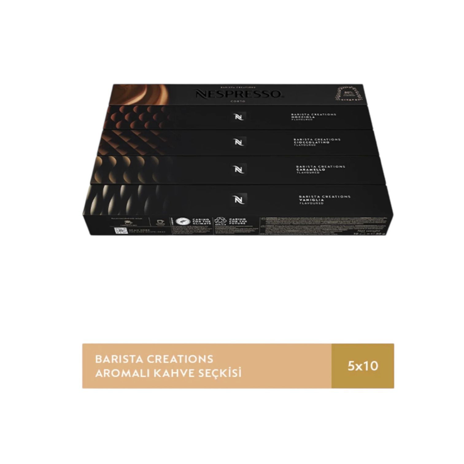 Nespresso Barista Creations Aromalı Kahve Seçkisi 50 Kapsül nespresso lor jacobs kapsül kahve kahve dünyası