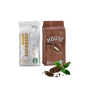 Starbucks Kahve Çekirdekleri Karışık Paket (House Blend & Blonde Espresso Roast) 2X250G görseli