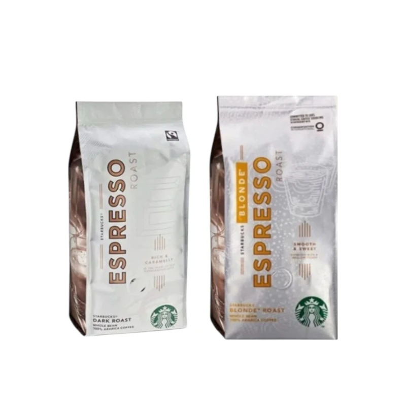 Starbucks Espresso ve Blonde Roast Kahve Çekirdeği 250G İkili Paket görseli