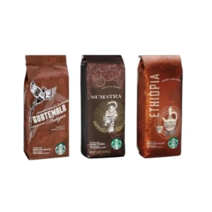 Starbucks World Coffee 3’Lü Özel Çekirdek Kahve Paketi – Guatemala, Sumatra, Ethiopia görseli