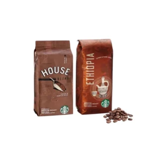 Starbucks House Blend & Ethiopia Filtre Kahve Çekirdekleri 2'Li Paket görseli