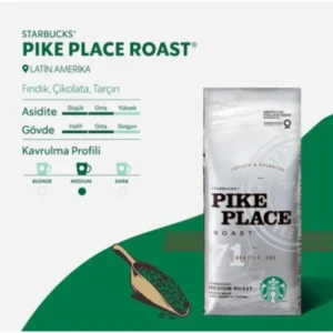 Starbucks Pike Place Roast Öğütülmüş Kahve 250G görseli