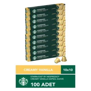 Starbucks Creamy Vanilla Nespresso Kapsül Kahve 100 Adet görseli