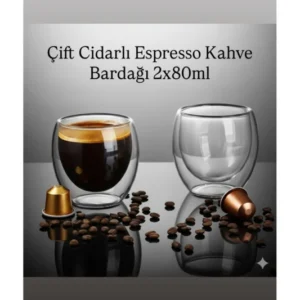 Nespresso Çift Cidarlı Espresso Kahve Bardağı