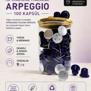 Nespresso Kapsül Kahve Arpeggio ve Kutu Hediyeli