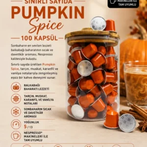 Nespresso Kapsül Kahve Pumpkin Spice Kutusu